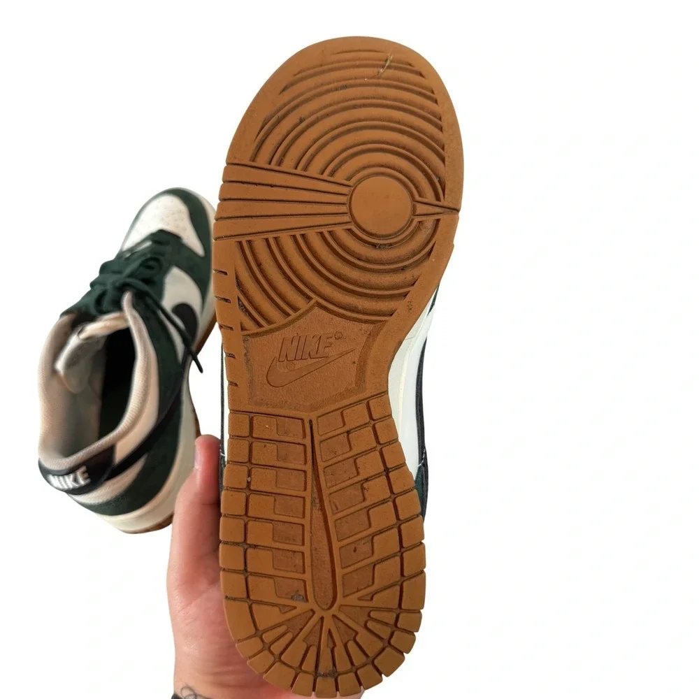 Nike Dunk Low Gorge Green White‎ Pattern Sneakers Womens 9.5